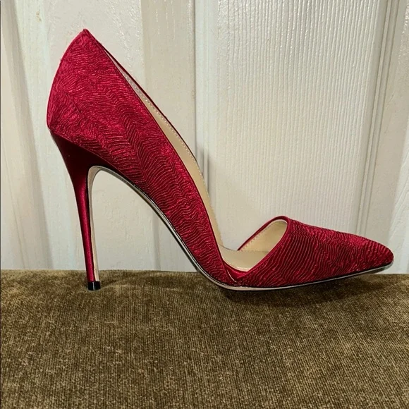 Vince Camuto Ossie Elegant Red Stiletto Heels - Picture 3 of 5